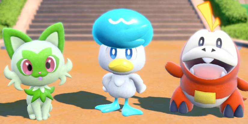 pokemon scarlet violet starters