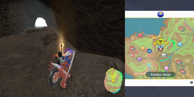 Pokemon Scarlet Violet-Yellow Stake 8th location