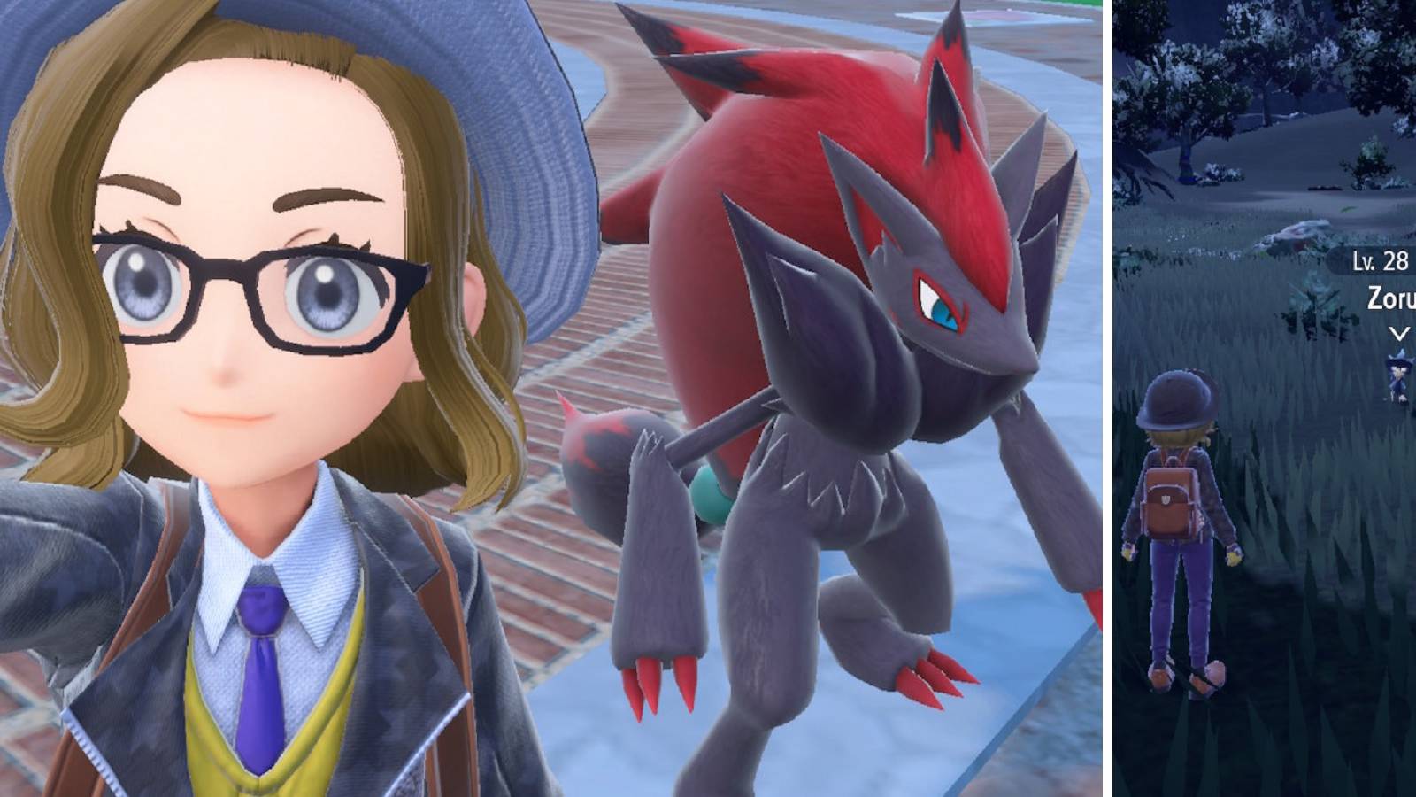 pokemon scarlet violet zorua zoroark