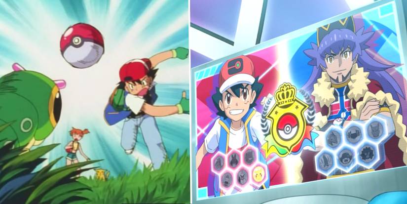Pokemon Will Miss Ash Skill Development Ash and Leon World Coronation Series; Ash catches Caterpie, episode 2