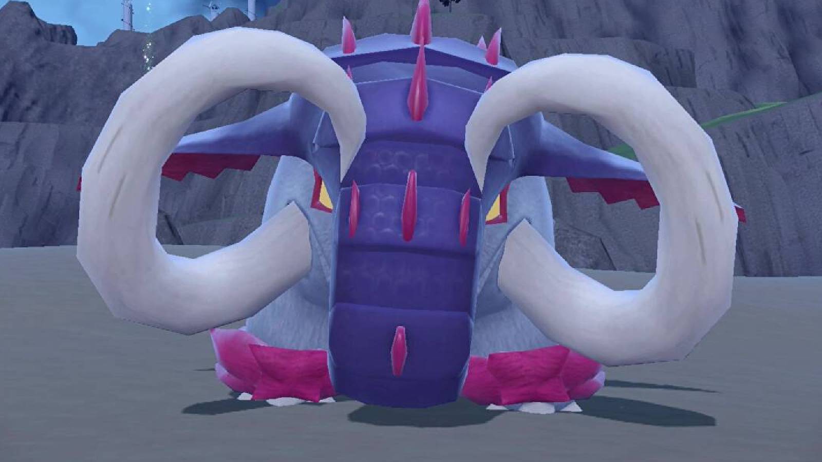 The Great Tusk Titan appearing in Asado Desert