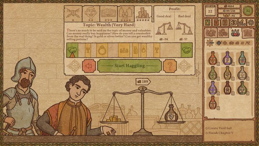 Potion Craft Very Hard Haggle