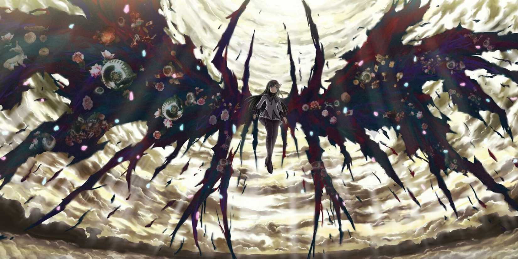 Homura Akemi in Puella Magi Madoka Magica