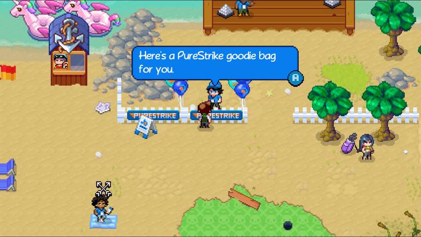 purestrike goodie bag sports story