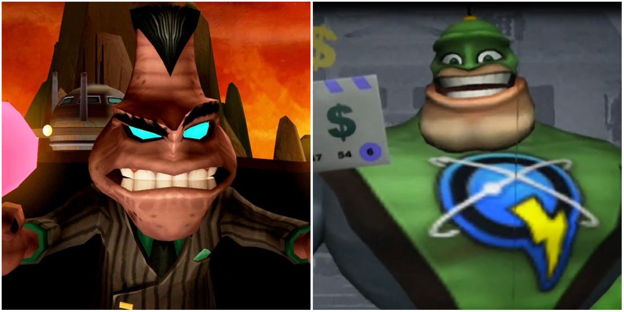 Qwark and Drek in Ratchet & Clank 2002