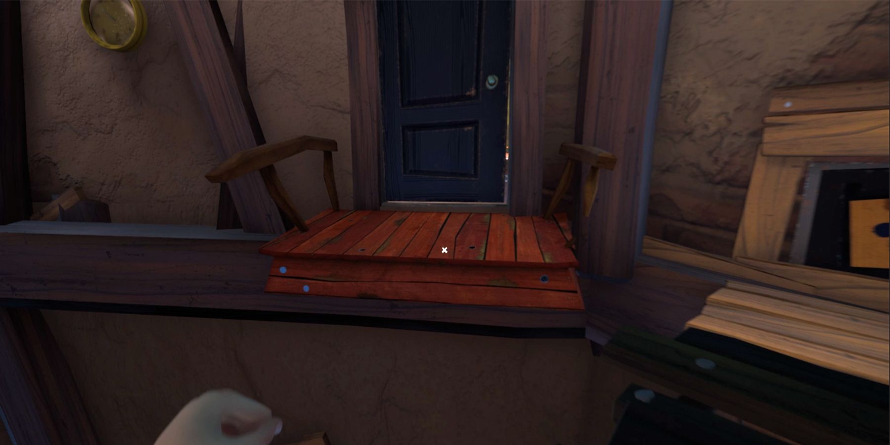 red gear location in hello neighbor 2
