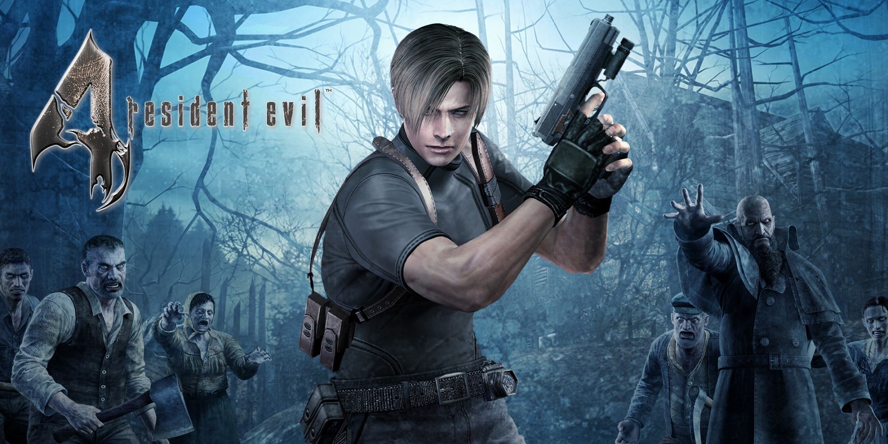 resident evil 4 2005 key art