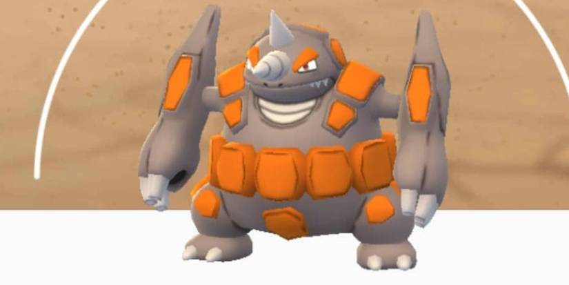 Rhyperior and Rock Wrecker