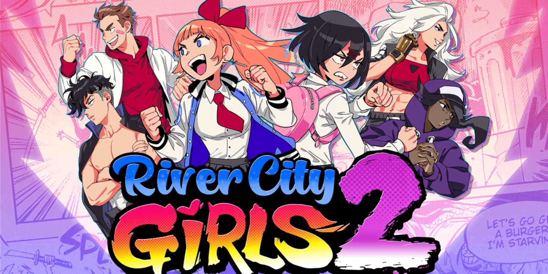 river city girls 2 title art