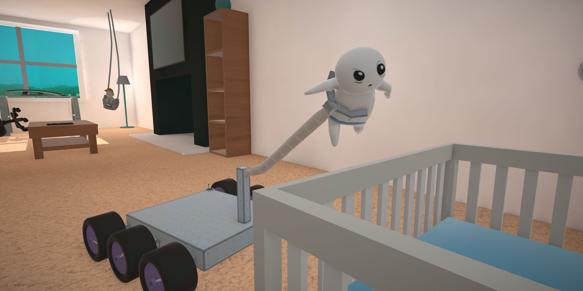 robot and baby in RoboCo