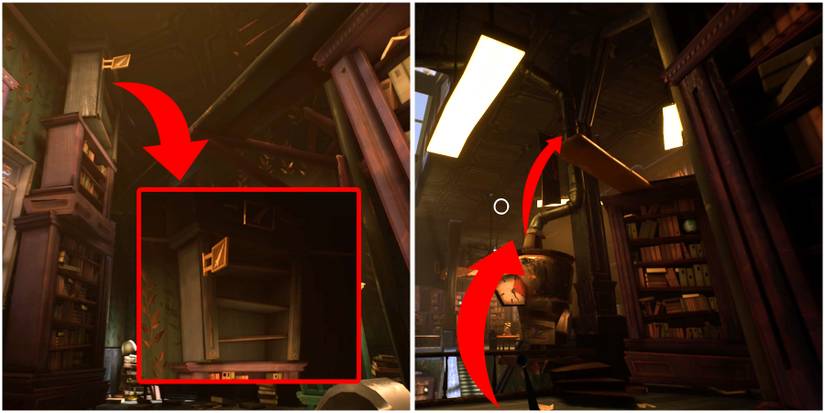 rocket bookcase location in hello neighbor 2 late fees dlc