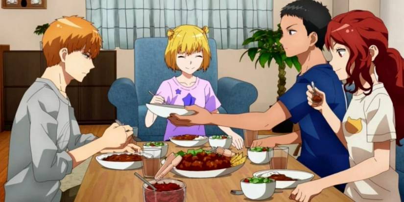 Romantic Killer Friends Eating