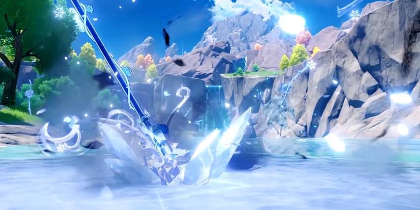 rosaria's elemental burst in genshin impact