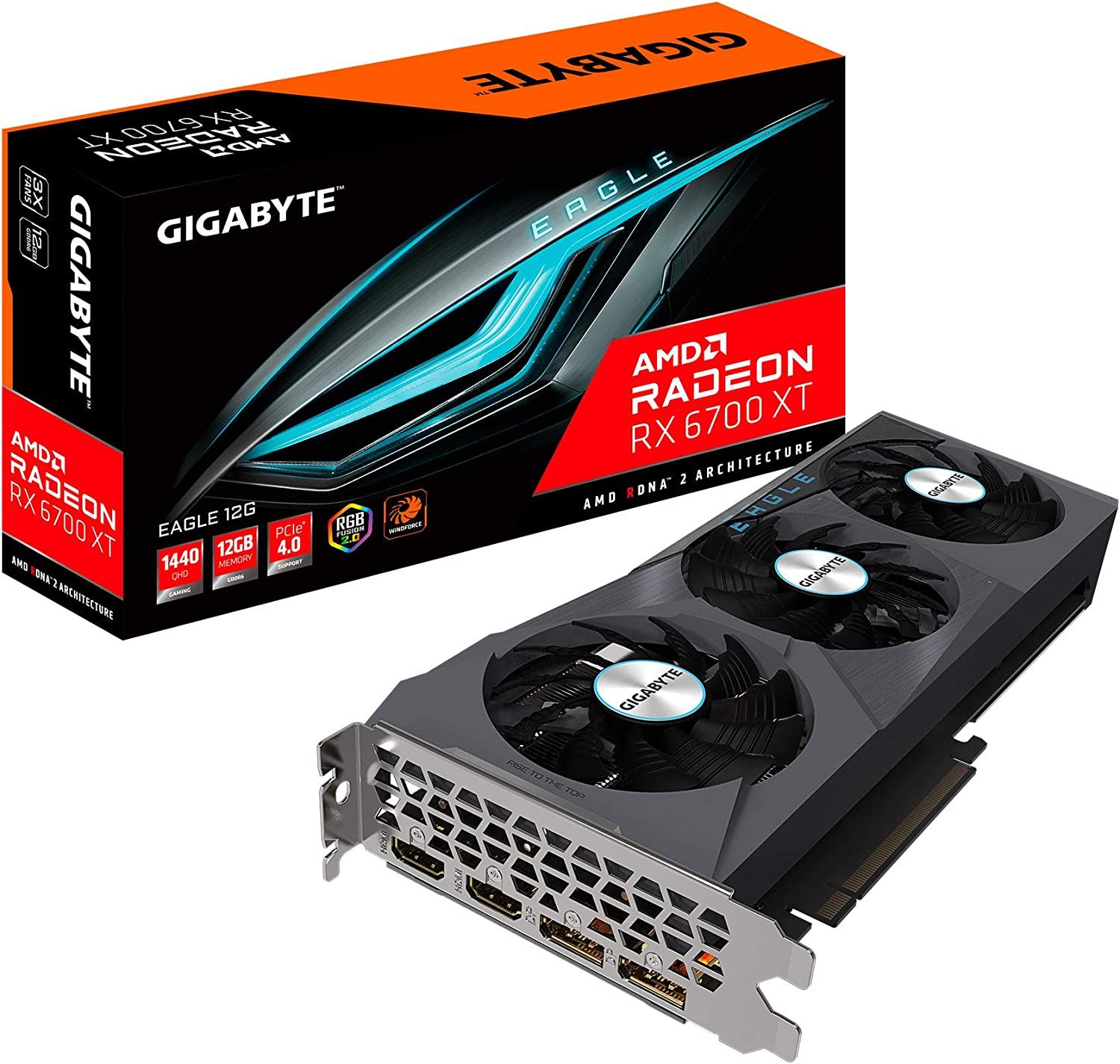 Get the Gigabyte Radeon RX 6700 XT Eagle 12G Graphics Card for