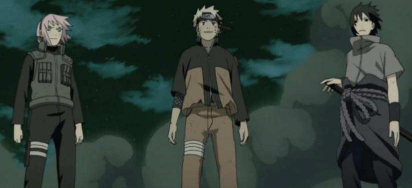 Sakura Naruto Sasuke Team 7