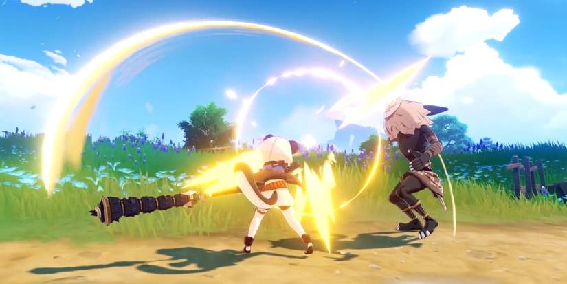 sayu attacking in genshin impact