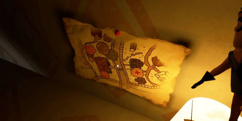 scissors location in hello neighbor 2