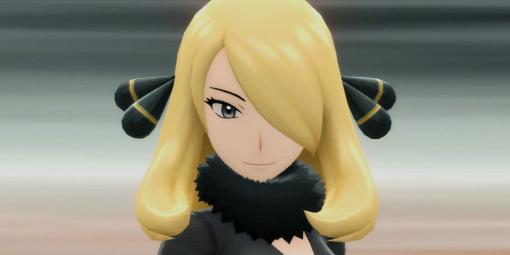Screenshot Of Cynthia In Pokemon Brilliant Diamond