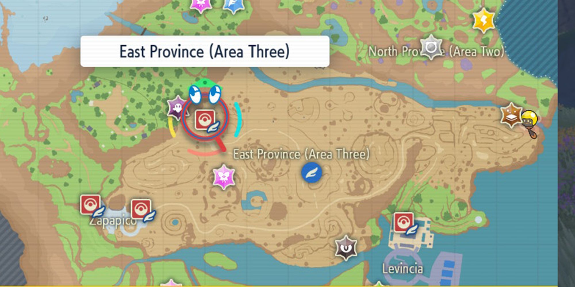 Screenshot Of East Province Area Three In Pokemon Scarlet & Violet