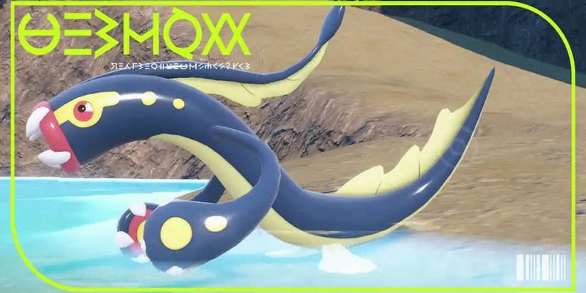 Screenshot Of Eelektross Pokedex Entry In Pokemon Scarlet & Violet