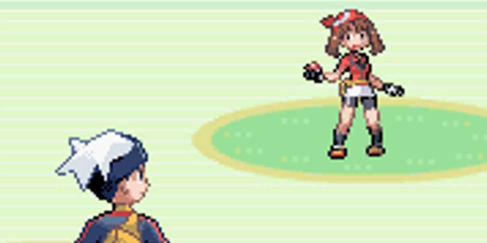 Screenshot Of May In Pokemon Ruby