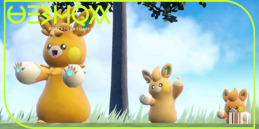 Screenshot Of Pawmot Pokedex Entry In Pokemon Scarlet & Violet