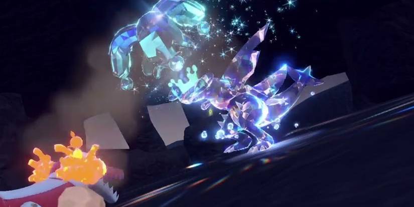 Screenshot Of Tera Type Garchomp In Pokemon Scarlet & Violet