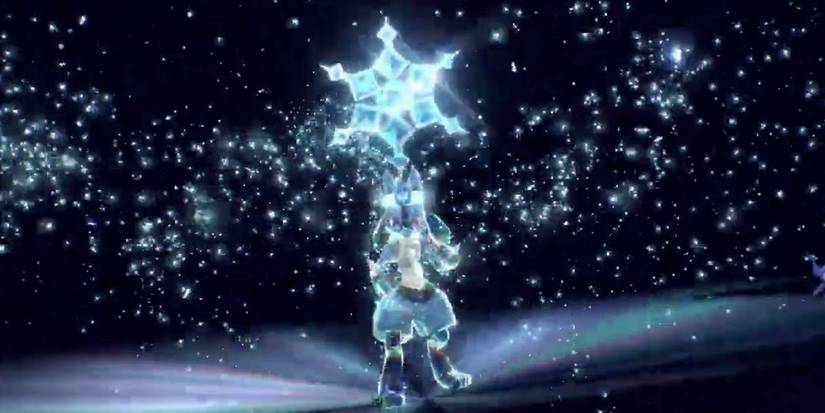 Screenshot Of Tera Type Lucario In Pokemon Scarlet & Violet