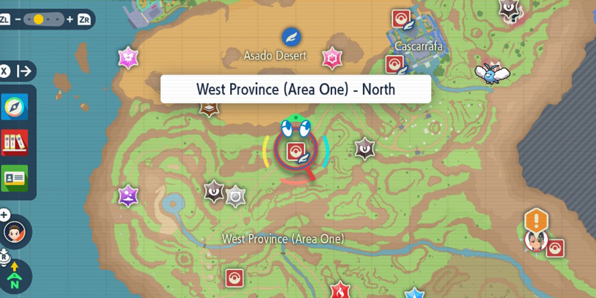 Screenshot Of West Province Area One In Pokemon Scarlet & Violet