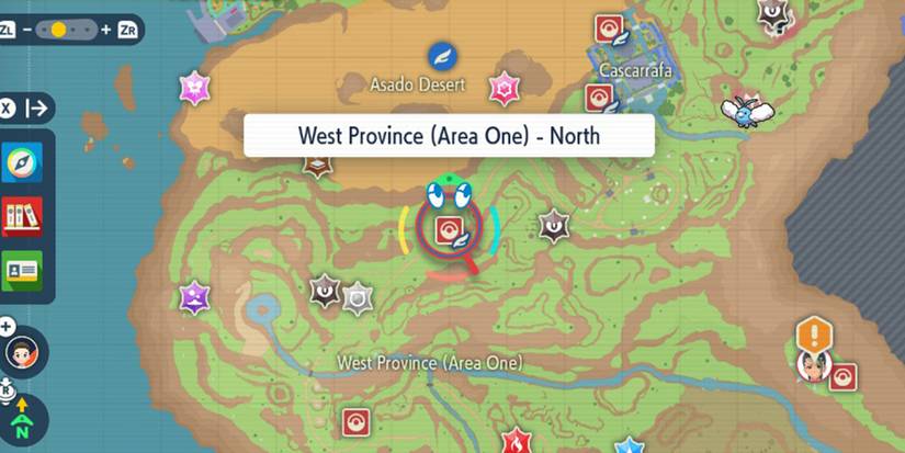 Screenshot Of West Province Area One In Pokemon Scarlet & Violet