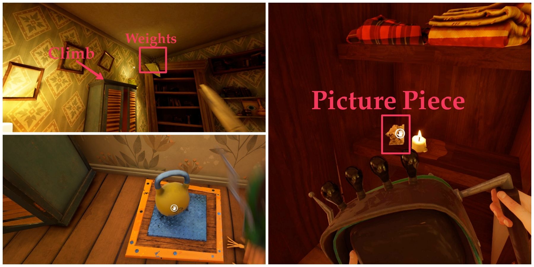 second picture piece location in hello neighbor 2