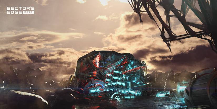 Sector's Edge crashed freighter