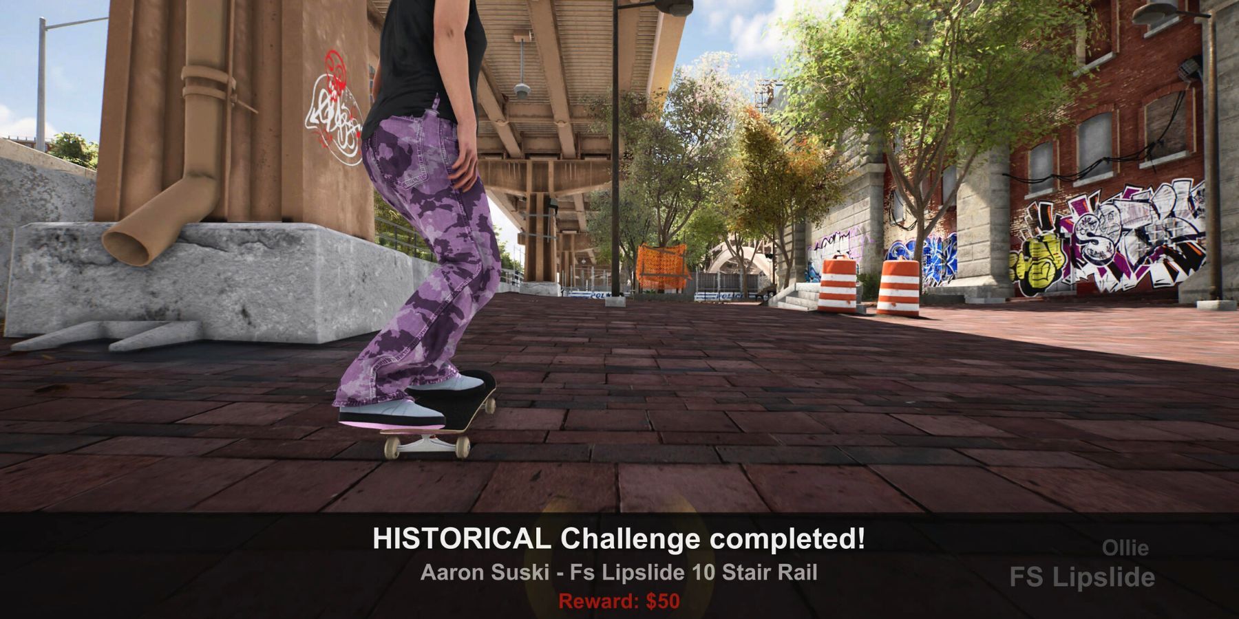 Session Skate Sim Historical Challenge