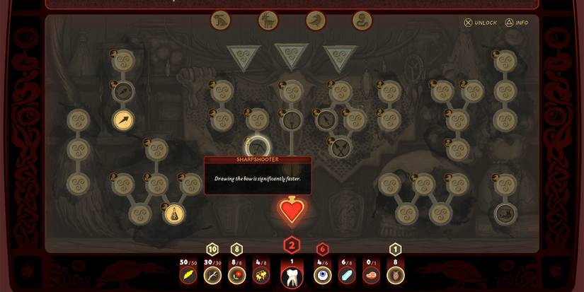 sharpshooter skill ingredients in blacktail