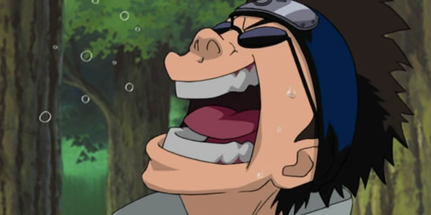 Shino laughing