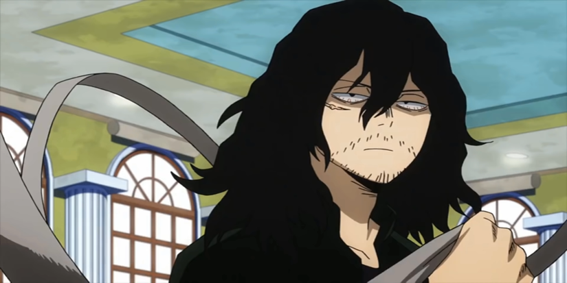 shota aizawa in my hero academia