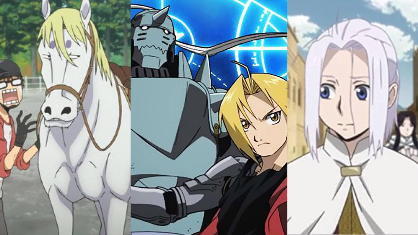 Silver Spoon/Fullmetal Alchemist/Heroic Legend of Arslan
