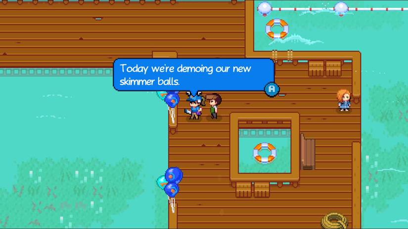 skimmer ball challenge sports story