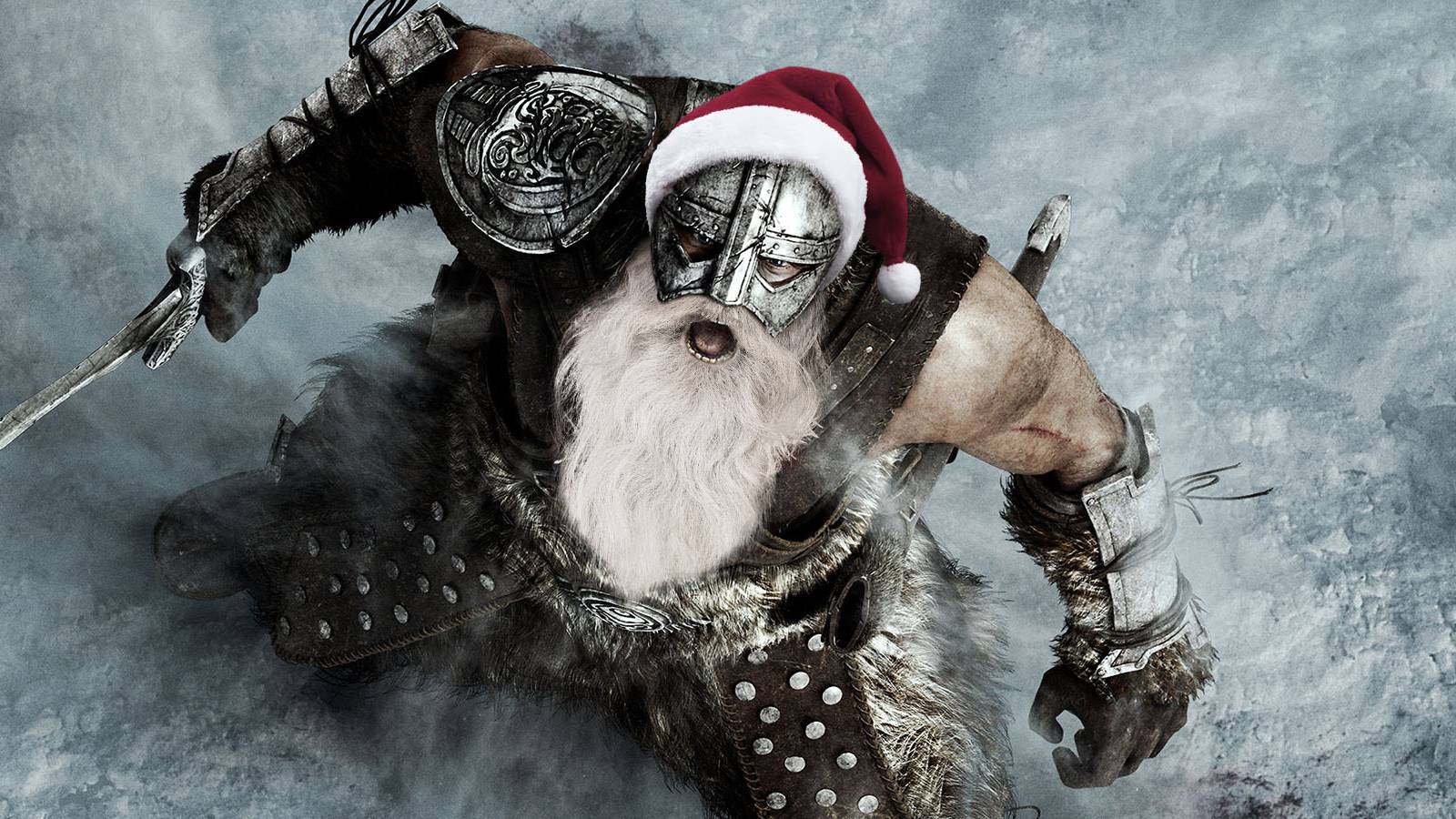 skyrim santa