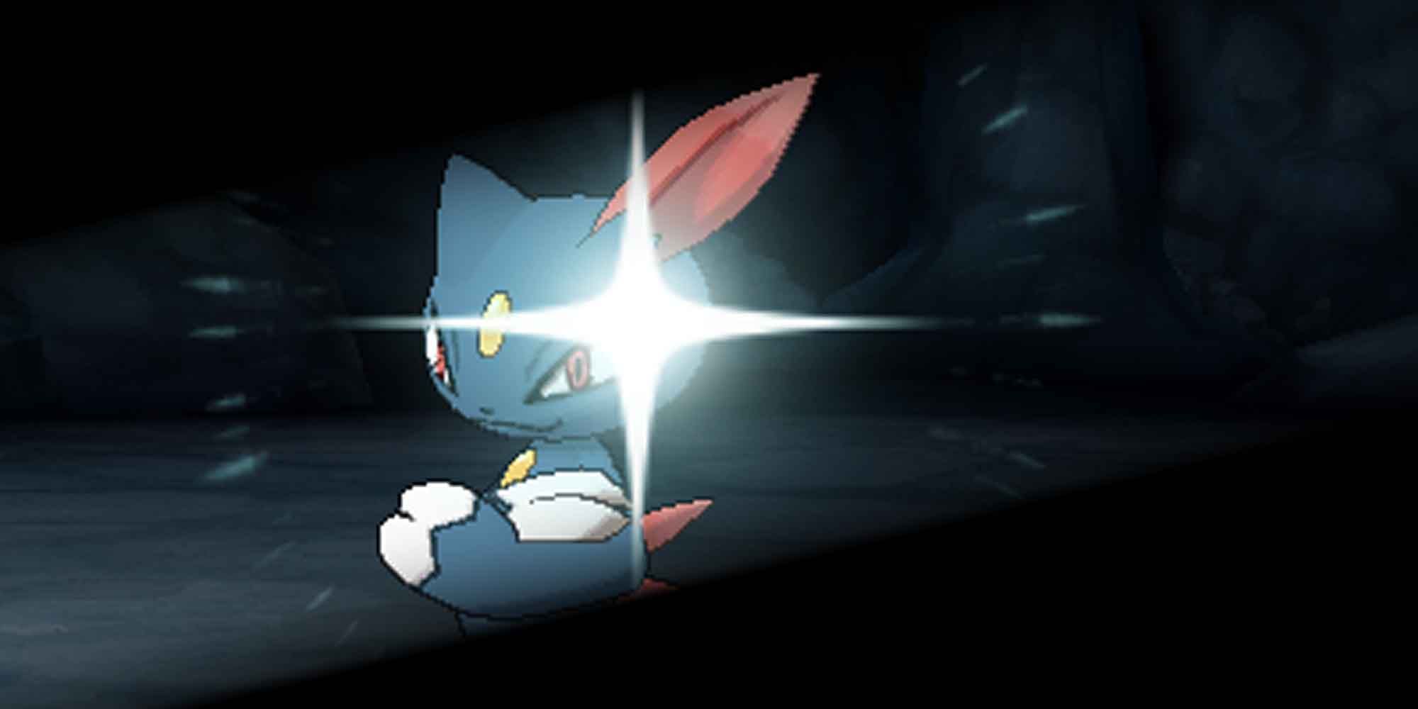 Sneasel using the Snatch move in Pokemon