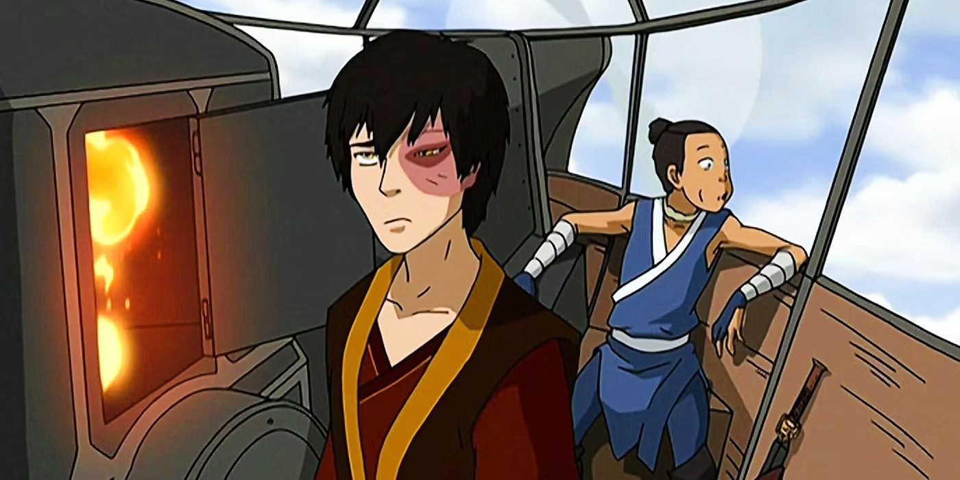 Sokka and Zuko in Avatar The Last Airbender