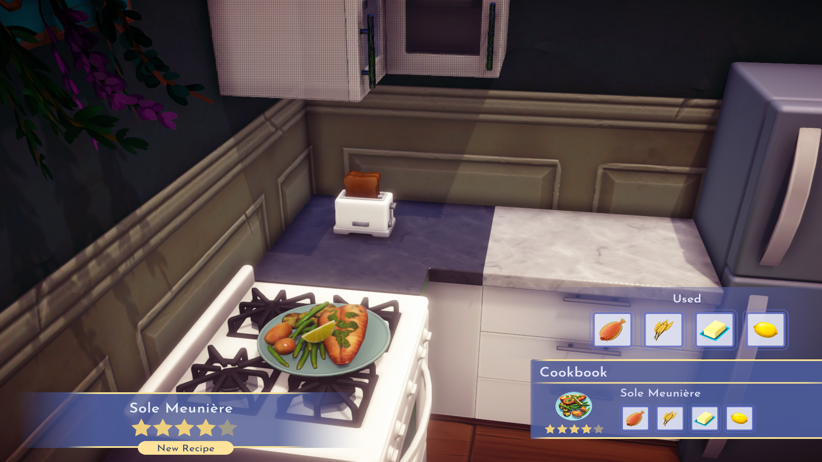 sole meuniere in disney dreamlight valley