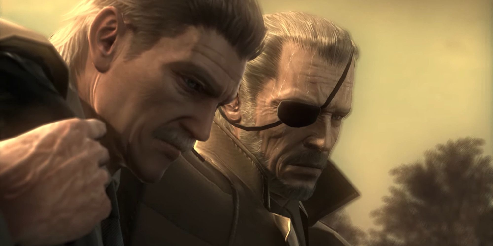 Solid Snake & Big Boss, Metal Gear Solid 4 Screenshot