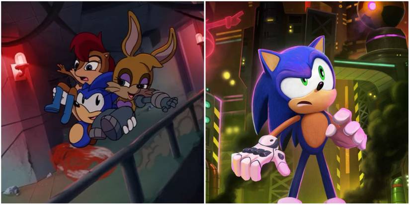 Sonic SatAM and Sonic Prime