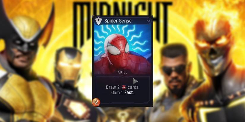 spidersense card in midnight suns 