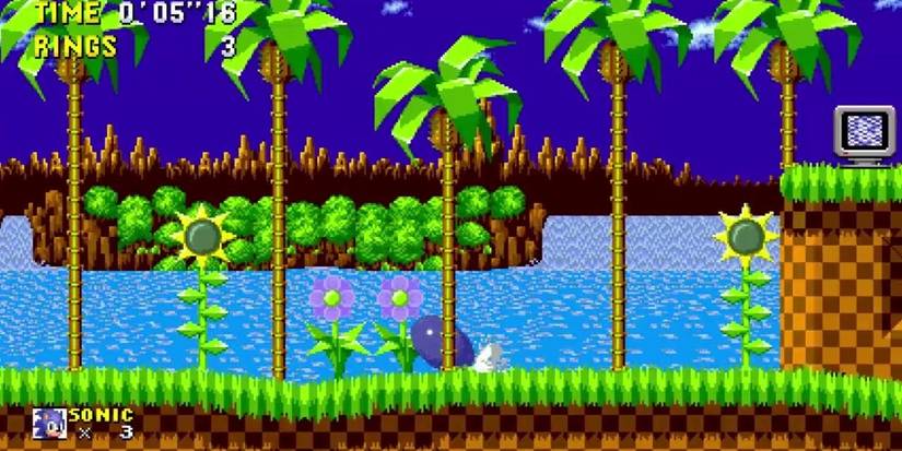 Spin Dash in Sonic the Hedgehog