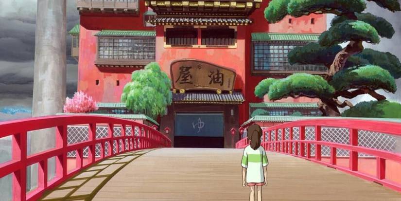 bathhouse in Spirited Away