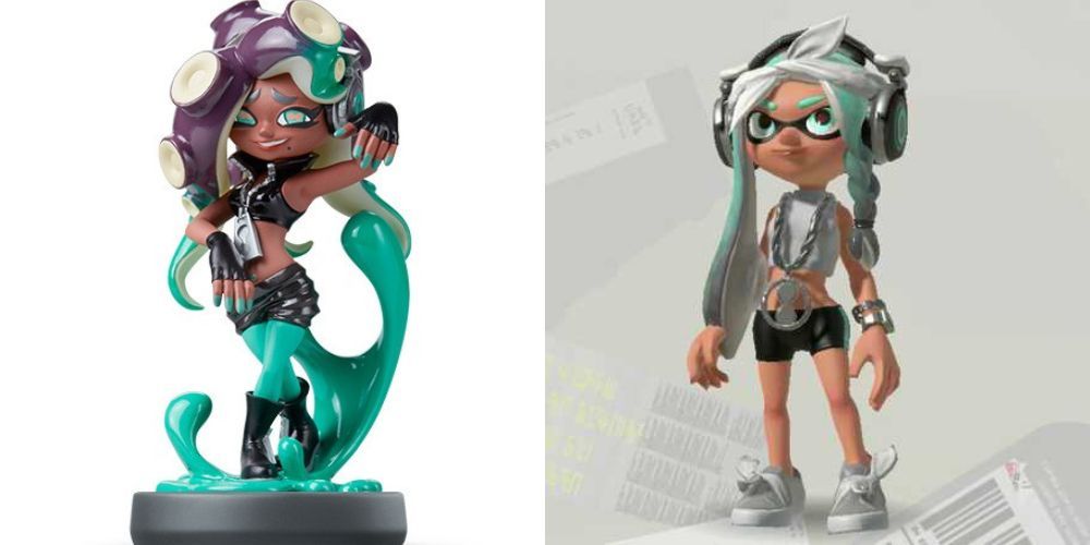 amiibo Splatoon 3 Series Figure (Inkling Yellow) for Wii U, New 3DS, New  3DS LL / XL, SW