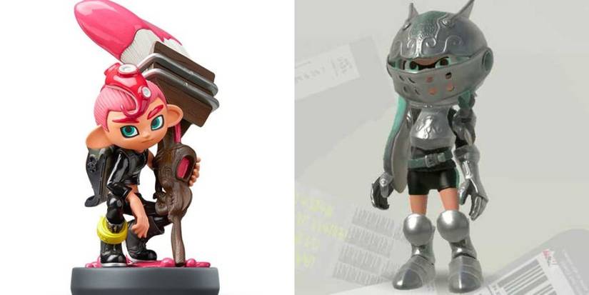 Splatoon 2 octoling boy amiibo and steel outfit