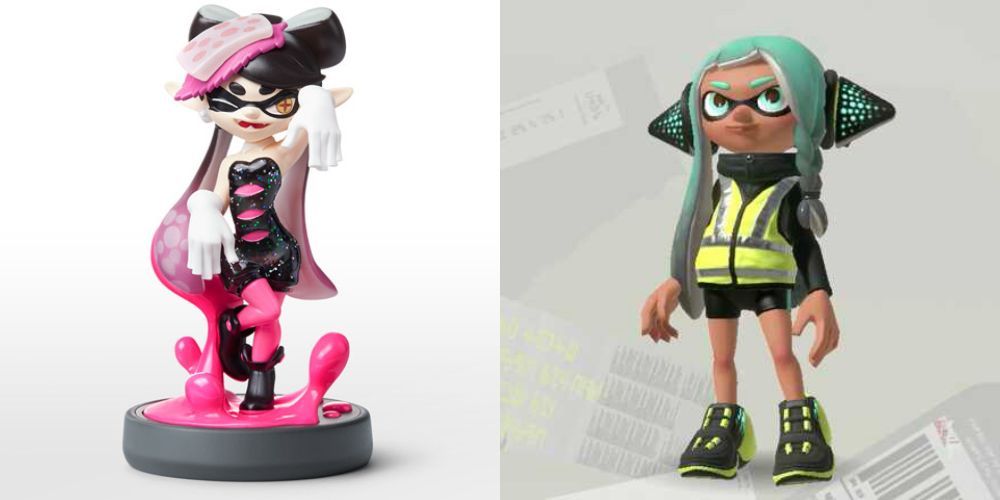 Splatoon callie amiibo and hero outfit